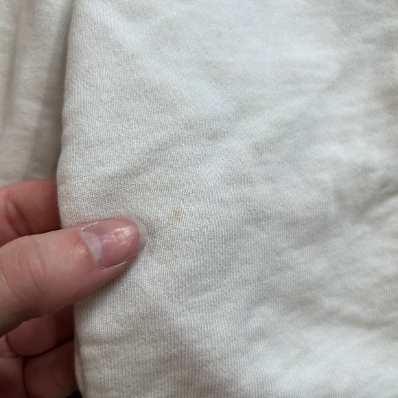 Y2K Aeropostale Womens White Embroidered Logo Drawstring Waist Shorts Size M - Picture 3 of 8